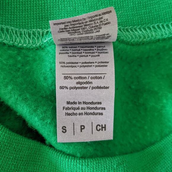 Gildan Heavy Blend Shamrock Sweatshirt Size Small - Picture 6 of 6